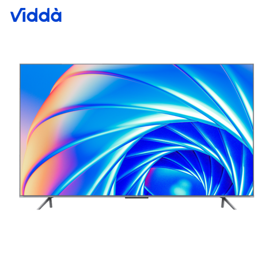 Vidda【85V1F-S】85英寸/144Hz高刷屏/3+64GB/超大独立低音炮/杜比全景声/AI声控/金属机身电视 X85