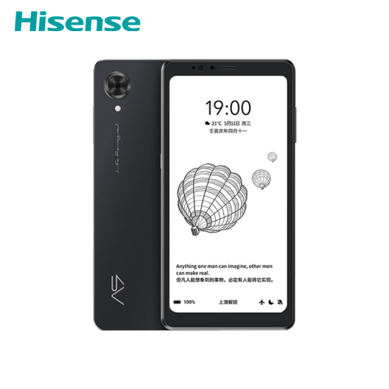 海信(Hisense) A9 墨水屏阅读手机 高刷新6.1英寸300PPi 电子书阅读器 电纸书 Hi-Fi 4+128全网通 羽墨