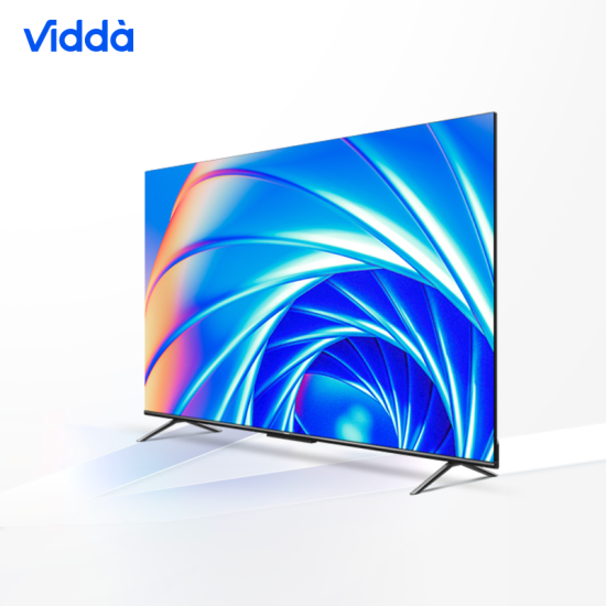 Vidda【75V3H-X】75英寸/144Hz高刷/HDMI2.1/金属全面屏/3+64GB/教育智能游戏电视 X75