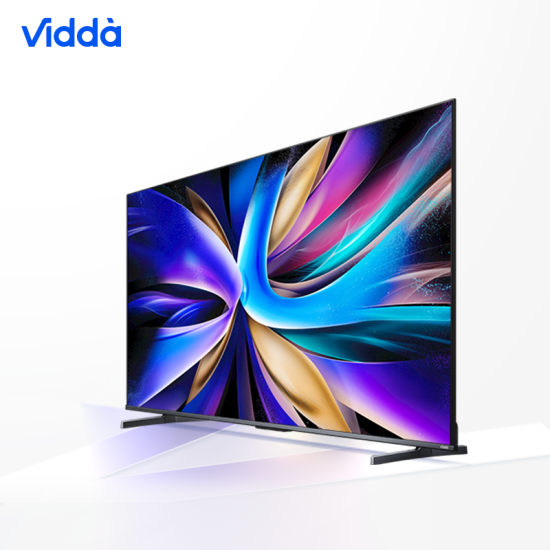 Vidda【65V3K-X】65英寸/4K 144Hz高刷/95%DCI-P3/4+64GB/低蓝光无频闪/全面屏智能液晶电视NEW X65